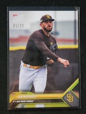 2023 Topps Now Road To Opening Day Joe Musgrove Gold Foil 01/23
