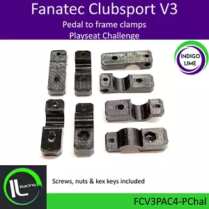 Playseat Challenge Fanatec Clubsport V3 Pedal zu Rahmenklemmen - Bild 1 von 5