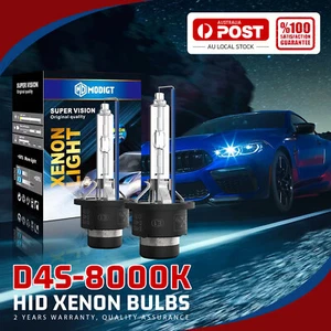 2Pcs MODIGT HID D4S 8000K 35W Xenon Headlight Globes For Lexus ES 300h 2012-2019 - Picture 1 of 6