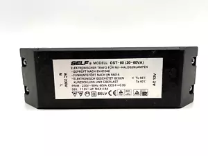Self® Halogen Trafo OST-60 20-60W Ersatztrafo Restposten Ladenfund - Bild 1 von 1
