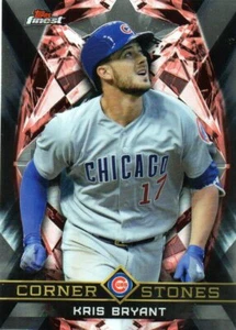 Kris Bryant '18 Topps Finest Corner Stones #FC-KB - Picture 1 of 1