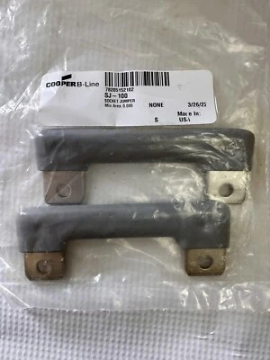 Cooper B-line SJ-100 Socket Jumper Links. PACK OF 2