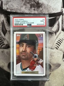 2023 Topps Game Within the Game #4 Corbin Carroll RC Rookie PSA 9 - Picture 1 of 1