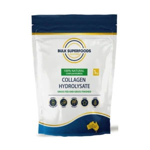 Grass Fed Collagen 1Kg by Bulk Super Foods - Picture 1 of 3