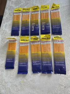 Dixon Ticonderoga No. 2 Pencils- 10 Packs Of 8 - Picture 1 of 3