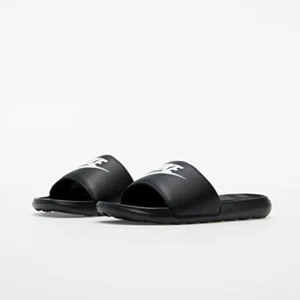 Nike victori Men's Slip On Sandals, Size's 8-12 - Black and white - Picture 1 of 5