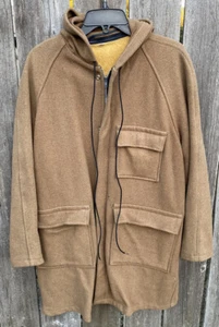 Vintage 60s 70s SEARS Oakbrook Sportswear Mens Hooded Jacket USA Made Lined 38 - Picture 1 of 11