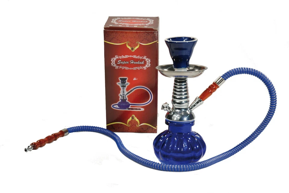 Wunderschöne ShiSha - Shi Sha - Wasserpfeife - 28 cm - Zubehör - Glas - Chrom - Bild 1 von 1