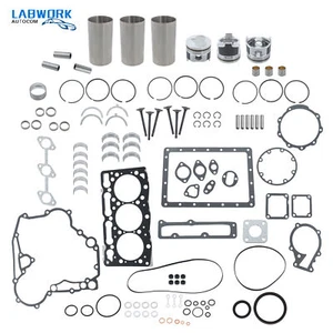 D1305 Engine Rebuild Kit STD ( Piston Gasket Bearing Valves ) for Kubota Tractor - Picture 1 of 16