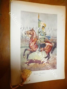 CALENDARIO REGGIMENTO GENOVA CAVALLERIA 1961 CON DEDICA ELENCO U e SU OTTIMO - Imagen 1 de 1