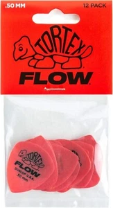 Dunlop 558P50 Tortex Flow Standard 0,50 mm - Paquete de 12 selecciones de guitarra para reproductor - Imagen 1 de 3
