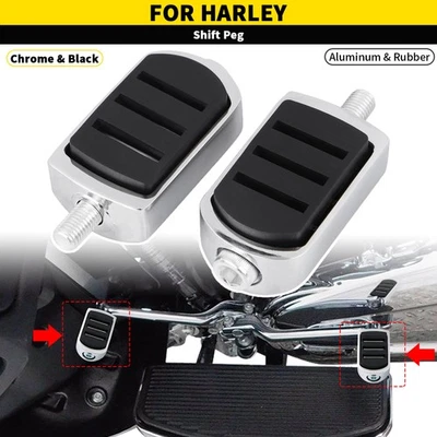 Heel Toe Shifter Pegs Streamliner Foot Pedal For Harley Fat Boy Softail Touring - Image 1 of 4