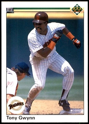 Tony Gwynn 1990 Upper Deck #344 Padres MLB LEER ENVÍO GRATUITO AutographDen Foto 1 de 2