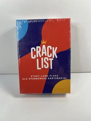 Crack List - Stadt Land Fluss Kartenspiel - Yaqua - (S072)