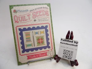Riley Blake Mercantile by Lori Holt Quilt Seeds Block Pattern Needle & Thread - Picture 1 of 4