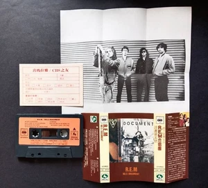 R.E.M. REM Document Taiwan cassette - Picture 1 of 2