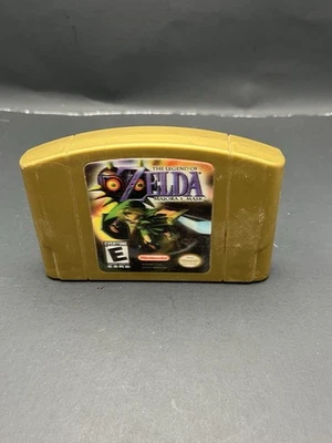 The Legend of Zelda: Majora's Mask  N64 Holographic Gold  - Image 1 of 4