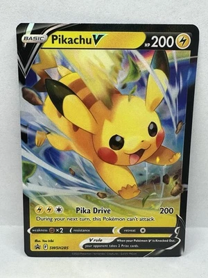 Pikachu V SWSH285 SWSH: Sword & Shield Promo Cards Holo - Image 1 of 2