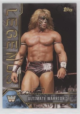 2017 Topps Legends of the WWE Silver /99 Ultimate Warrior #94 HOF - Image 1 of 2