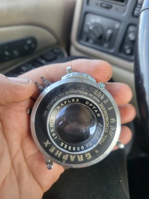Lente Graflex 162 mm f4,5 Optar Graphex *TAL CUAL* Foto 1 de 4