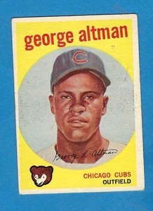 1959 Topps George Altman Chicago Cubs #512 - Picture 1 of 2
