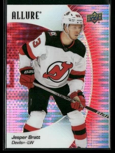 Upper Deck Allure 2023-24 - Jesper Bratt #60 Rosso Arcobaleno - Foto 1 di 2