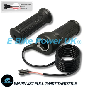 Full Twist Throttle Electric Bike Right Hand Ebike 3 Pin SM Bike 36V/48V/52V/72V - Picture 1 of 7