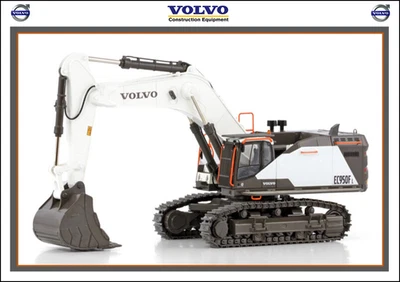 1/50 WSI Volvo EC950F EXCAVATOR in White- FREE SHIPPING $$$$ - Image 1 of 4