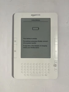 Amazon Kindle Keyboard 2nd Gen D00701 2GB 6 in - For Parts or Repair Only - Picture 1 of 3