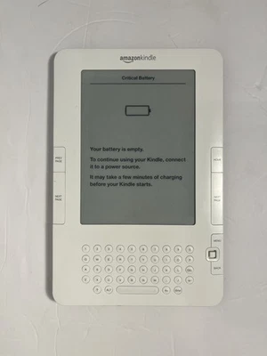 Amazon Kindle Keyboard 2nd Gen D00701 2GB 6 in - For Parts or Repair Only - Image 1 of 3