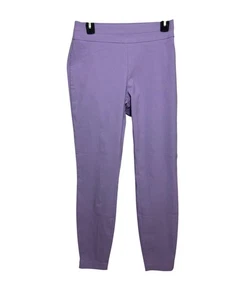 New York & Company Damen Ankle Hose Lavendel S Stretch Pull On Tapered Freizeit - Bild 1 von 12