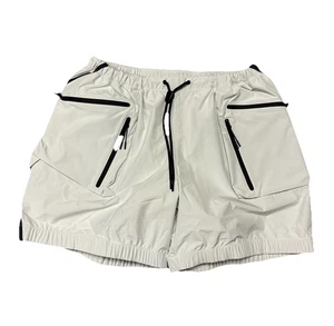 NIKE TECH SUPER LIGHTWEIGHT SHORTS SUMMIT WHITE ABOVE THE KNEE SZ M (27) - Picture 1 of 6