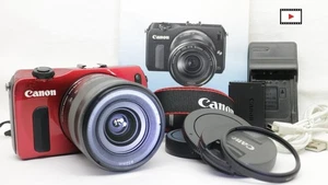 [N,MINT] Canon EOS M Mirrorless Digital Camera w/EF-M 18-55mm IS STM Lens #41215 - Picture 1 of 22