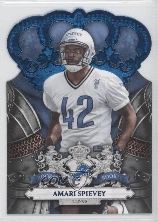 2010 Panini Crown Royale Blue /100 Amari Spievey #102 Rookie RC - Image 1 of 2