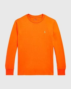 NWT Orange Long Sleeve T--Shirt from Polo Ralph Lauren, Boys Size XL (18-20) - Picture 1 of 3