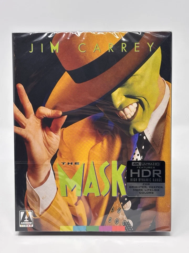 The Mask 1994 (4K Ultra HD, 2025) Brand NEW (Sealed)-SLIPCOVER-Free Box Shipping - Image 1 of 2