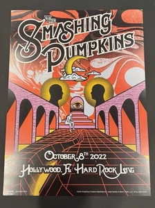 Smashing Pumpkins Poster - 8.10.22 Hollywood FL - Bild 1 von 3