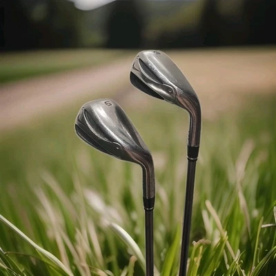 Nike Slingshot 5 & 9 Iron Golf Clubs Ladies Flex RH 37", 35" UPC189 - Image 1 of 4