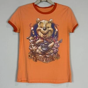 Disney Pooh Tiki Kingdom Orange Ringer T-Shirt S - Bild 1 von 7
