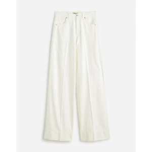 Madewell Superwide-Leg Jeans Tile White Size 24 - Picture 1 of 9