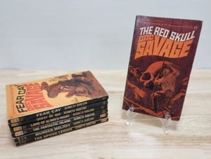 Posten 7 Doc Savage PB Band #11-17 Bantam Bücher 1970er Kenneth Robeson - Bild 1 von 13