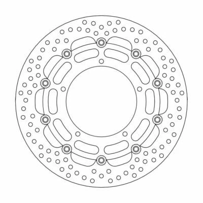 Yamaha FZ1 1000 N ABS 2008-2014 Moto Masters Halo Front Brake Disc Foto 1 de 4