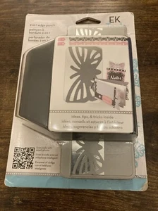 EK Success Tools 2 In 1 Edge Punch Butterfly, Paper Shapers, Card Making, Craft - Picture 1 of 7