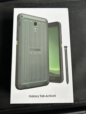 SAMSUNG Galaxy Tab Active5 Enterprise Edition Wi-Fi 8”128GB Android Green - Image 1 of 3