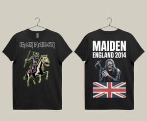 Iron Maiden Tour Trooper Unisex T-Shirt doppelseitig - Bild 1 von 3