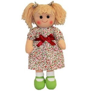 Hopscotch Lovely Soft Rag Doll JANE Red Bow Doll Large 35cm - Bild 1 von 1