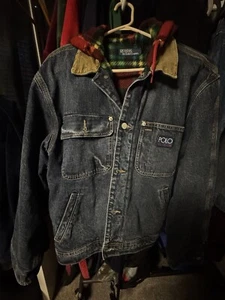 Polo Ralph Lauren Hi Tech Denim Jacket Lined Medium - Picture 1 of 15