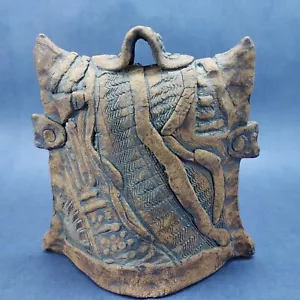 Scultura vintage in ceramica artistica a forma di campana di Mendez - Foto 1 di 24