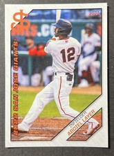 2022 Abdiel Layer Minor League Rookie Card San Jose Giants