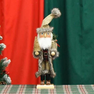 Wooden Nutcracker Christmas Decor for Holiday Christmas Tree Kitchen Shelf - Picture 1 of 7
